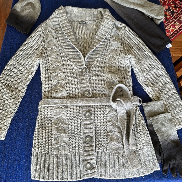 Gerry Weber Edition Knitted Sweater Cardigan/ Jacket - Picture 6 of 8